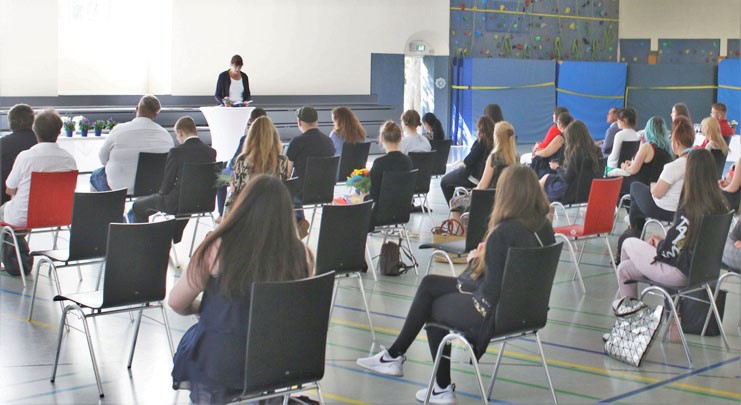 Freisprechung der hauswirtschafts-SchülerInnen in der Beruflichen Schule Uferstraße